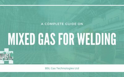 What are the benefits of using mixed gas for welding?