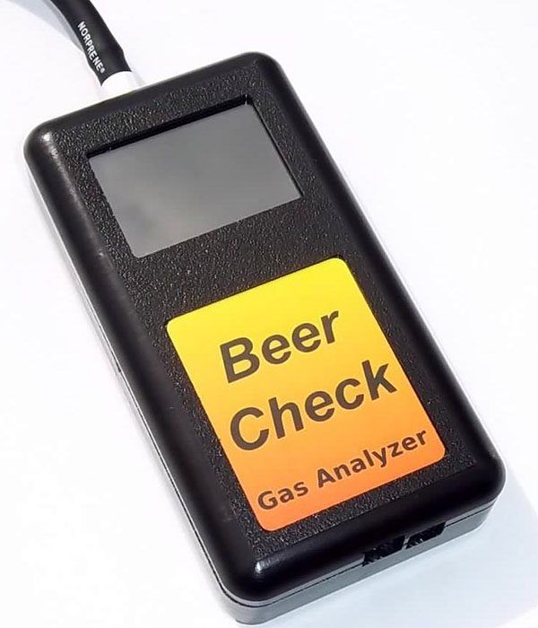 Beer Check handheld gas analyser