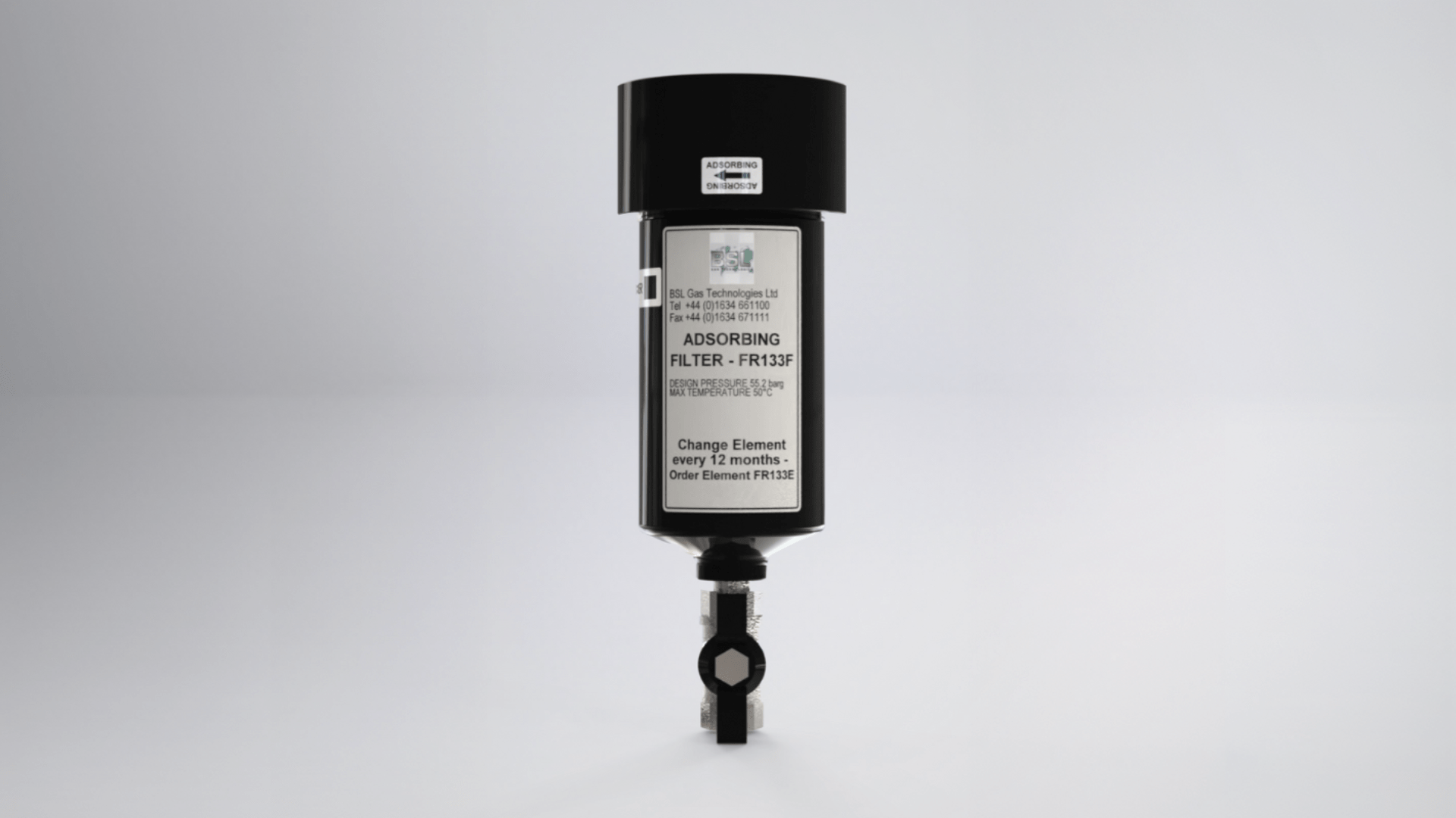 FR163F Adsorbing Gas Filter